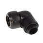 Alphacool Eiszapfen G1/4" HardTube Compression Fitting, 13mm OD, 90 Degree Rotary