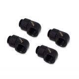 Alphacool Eiszapfen Male to Female Adapter Fitting, 90 Degree Rotary