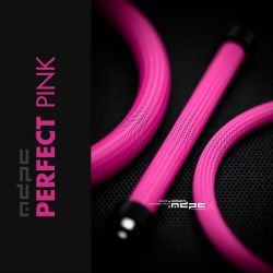 MDPC-X Big Cable Sleeving, Perfect-Pink, 10-foot